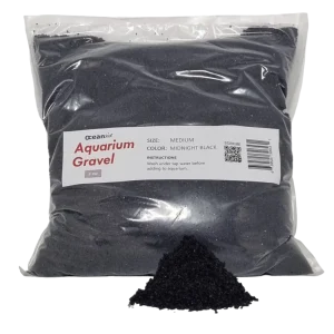 Black Aquarium Gravel - 5kg bag